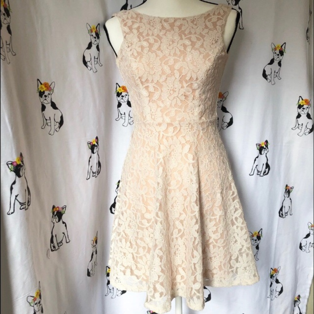 Speechless Lace Dress - Picture 1 of 8